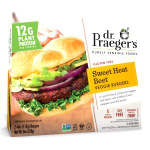 1 burger (113 g) Sweet Heat Beet Veggie Burgers