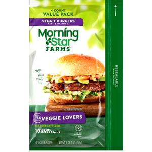 1 burger (113 g) Veggie Lovers Vegan Burgers