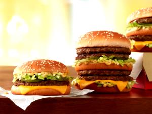 1 burger (12 oz) Grand Mac