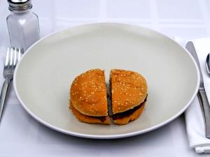 1 burger (124 g) Double Hamburger