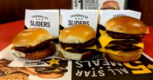 1 burger (138 g) Double Charbroiled Slider