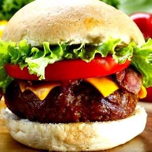 1 burger (140 g) Ground Buffalo Steak Burgers