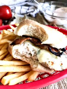 1 burger (165 g) Grilled Chicken