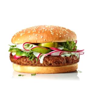 1 burger (170 g) Big & Juicy Hamburgers