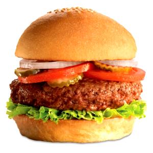 1 burger 2/3 lb. Swiss Cheeseburger