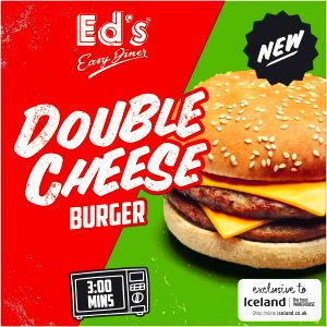 1 burger (202 g) Double Del Cheeseburger