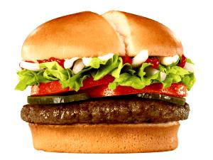 1 burger (223 g) Jumbo Jack