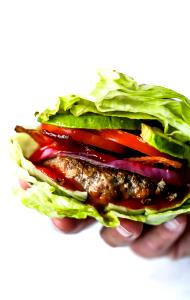 1 burger (226 g) Bunless Cheeseburger