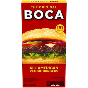 1 burger (2.5 oz) Spicy Chicken Veggie Burgers