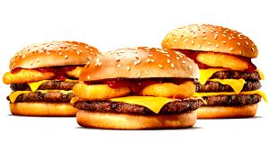 1 burger (250 g) BK Triple Stacker