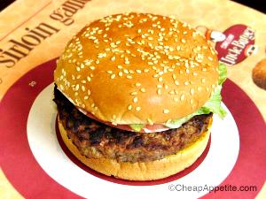 1 burger (268 g) Uncle Burger