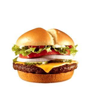 1 burger (328 g) 1/2 lb. Classic GrillBurger with Cheese