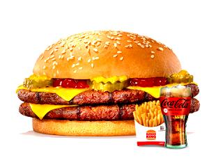1 Burger (374.0 G) Double Hamburger