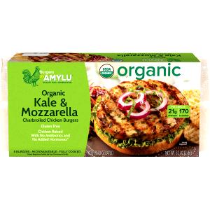 1 burger (4 oz) Organic Chicken Burger