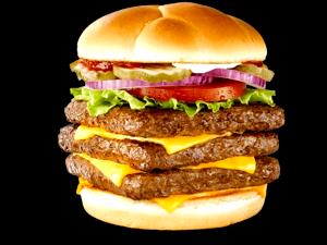 1 burger (426 g) Dave