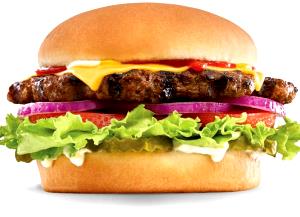 1 burger (471 g) 2/3 lb Double Thickburger