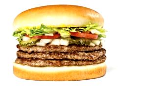 1 burger (492 g) Triple Meat Whataburger