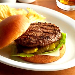 1 burger (5.3 oz) Skinny Burger