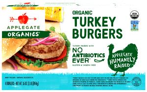 1 burger (5.5 oz) Organic Cajun Turkey Burger