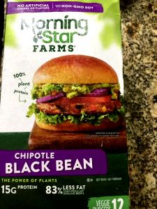 1 burger (67 g) Spicy Black Bean Veggie Burger