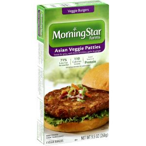 1 burger (71 g) Asian Veggie Burgers