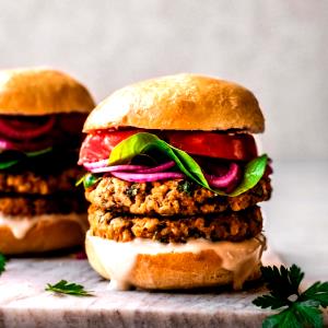 1 burger (71 g) Chickpea Sweet Potato Burger