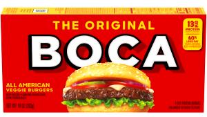 1 burger (71 g) Original Vegan Meatless Burgers