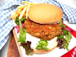 1 burger (71 g) Veggie Burger Mushroom