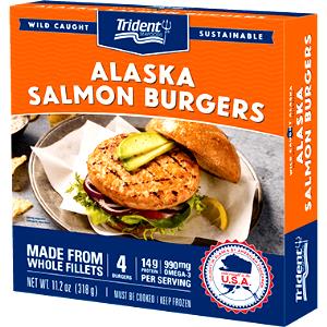 1 burger (79 g) Salmon Burgers