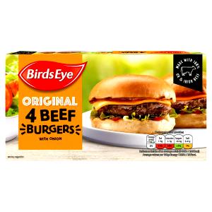 1 burger (85 g) Fully Cooked Original Beef Burgers