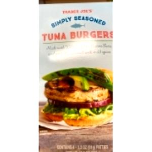 1 burger (91 g) Simply Seasoned Tuna Burgers