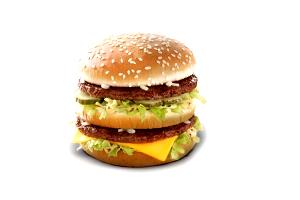 1 burger (98 g) Hamburger