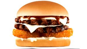1 burger A-1 with Cheese Steakburger