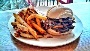 1 burger Adopted Luke Turkey Burger