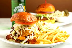 1 burger Backyard BBQ Burger