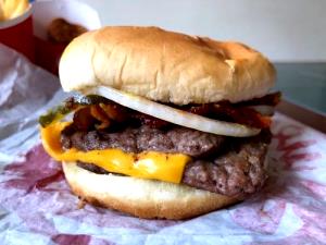 1 burger Bacon Double Stack