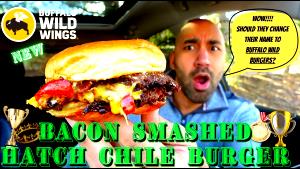 1 burger Bacon Smashed Hatch Chile Burger
