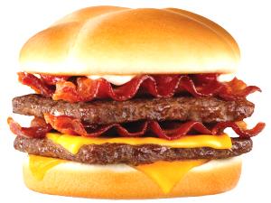 1 burger Baconator Double