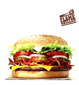1 burger BBQ Bacon Whopper