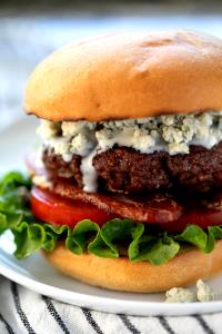 1 burger Blue Cheese Burger