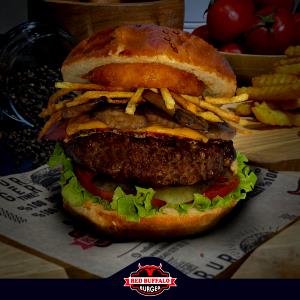 1 burger Buffalo Steakburger
