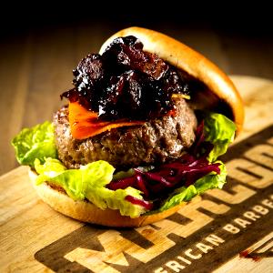 1 burger Buffalo with Cheese Steakburger