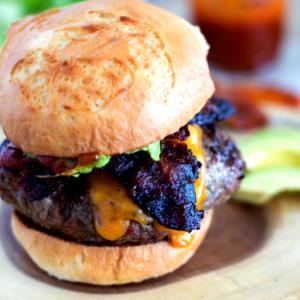 1 burger Chipotle BBQ Burger