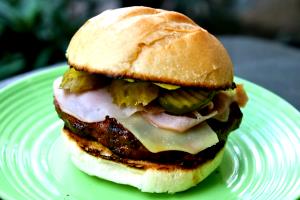 1 burger Cuban Burger