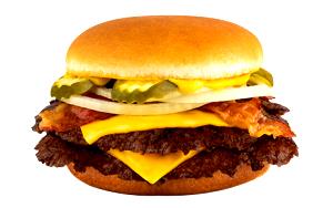 1 burger Double Bacon Steakburger with Cheese