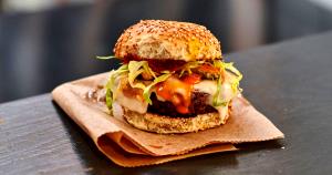 1 burger Guadalupe Burger