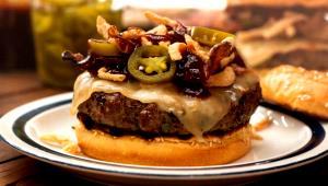 1 burger Jalapeno BBQ Burger