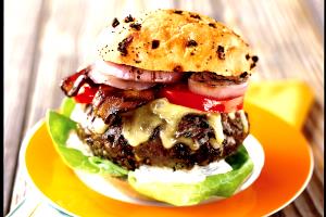 1 Burger Jalapeno Cheeseburger