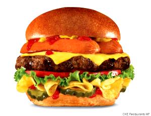 1 burger Jr. American Cheeseburger