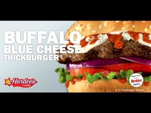 1 burger Jr. Bleu Cheeseburger